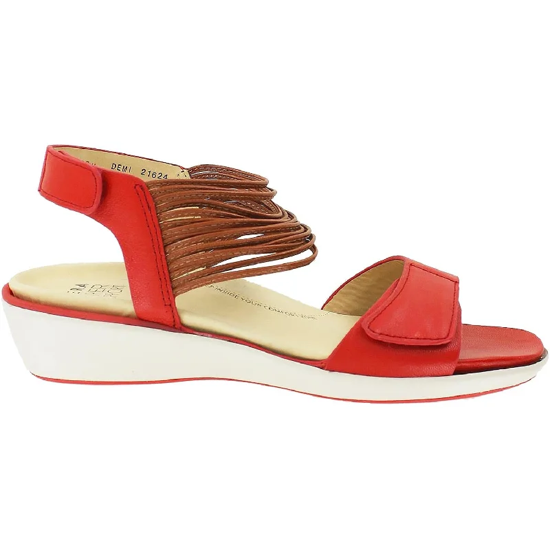 Sandals for summer days -Women's Ziera Gayle Red/Spice Leather