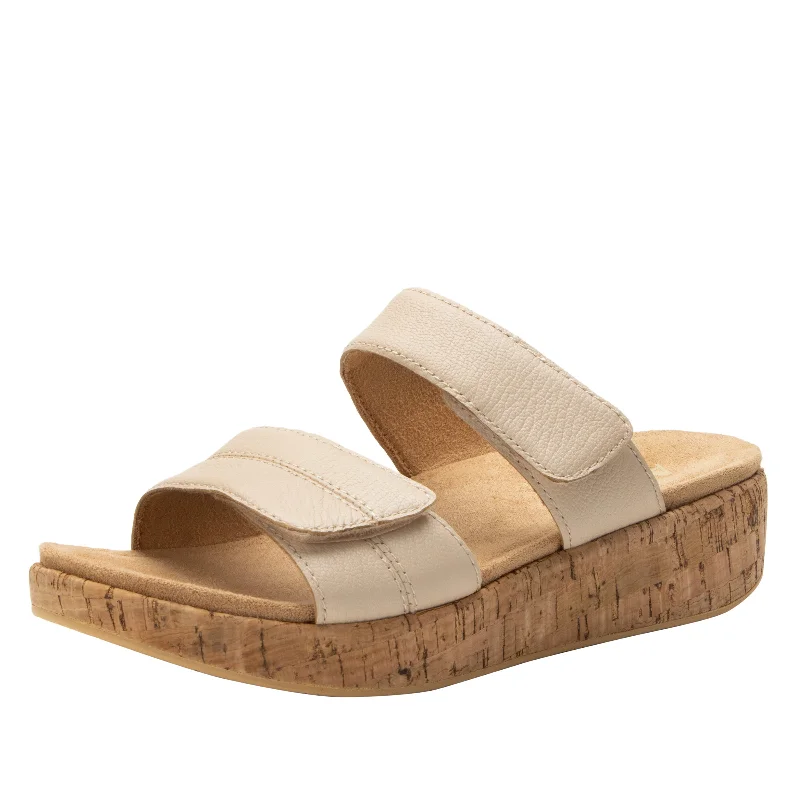 Sandals for hot weather -Mena Ivory Mist Sandal