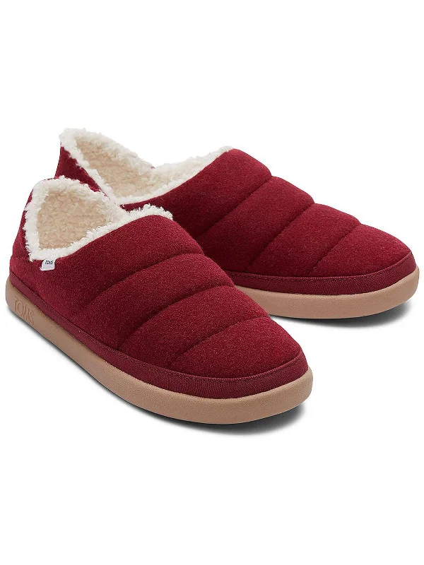 Slippers for overnight comfortEZRA Womens Laceless Polyester Loafer Slippers