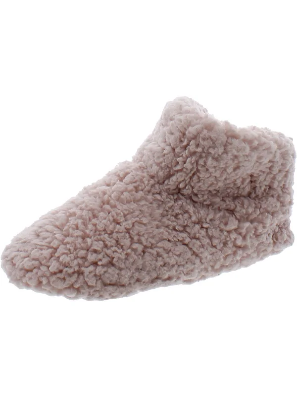 Slippers with kitchen comfortWomens Faux Fur Pull On Bootie Slippers