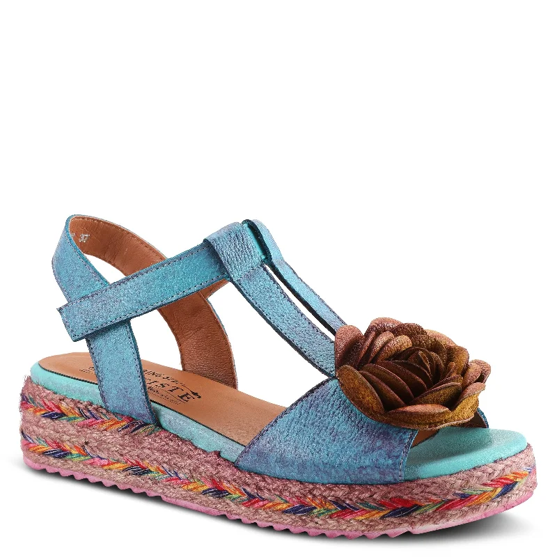 Sandals in emerald -L'ARTISTE TEMPEST SANDALS