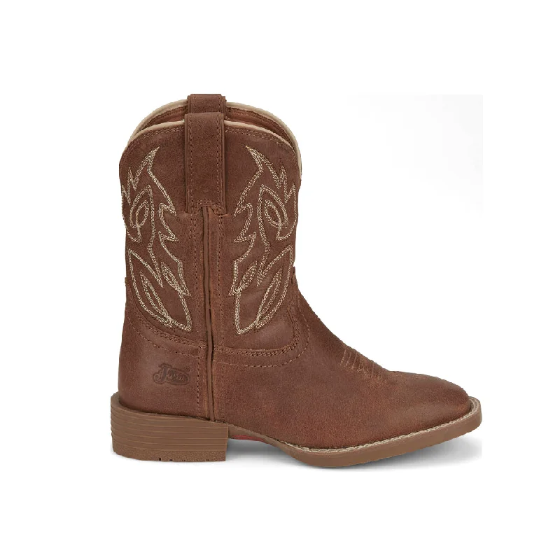 Cowboy boots for western life-Canter Wide Square Toe Cowboy Boots (Toddler-Big Kid)