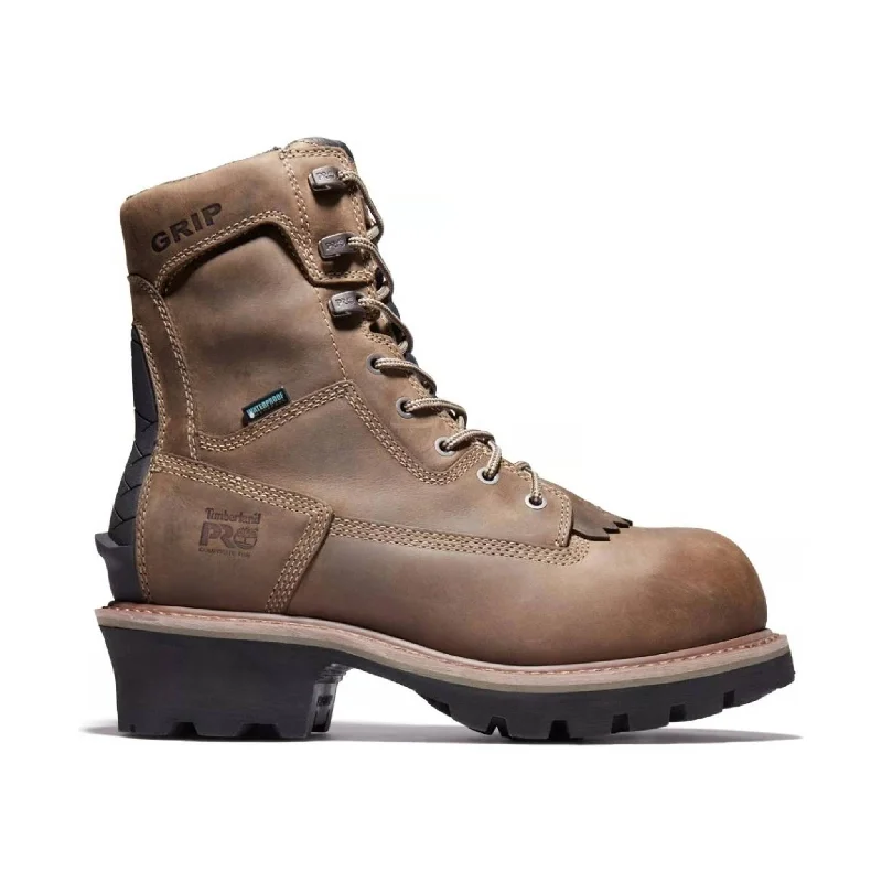 Timberland Pro Men's Evergreen Composite Toe Waterproof Insulated Work Boot - Coffee