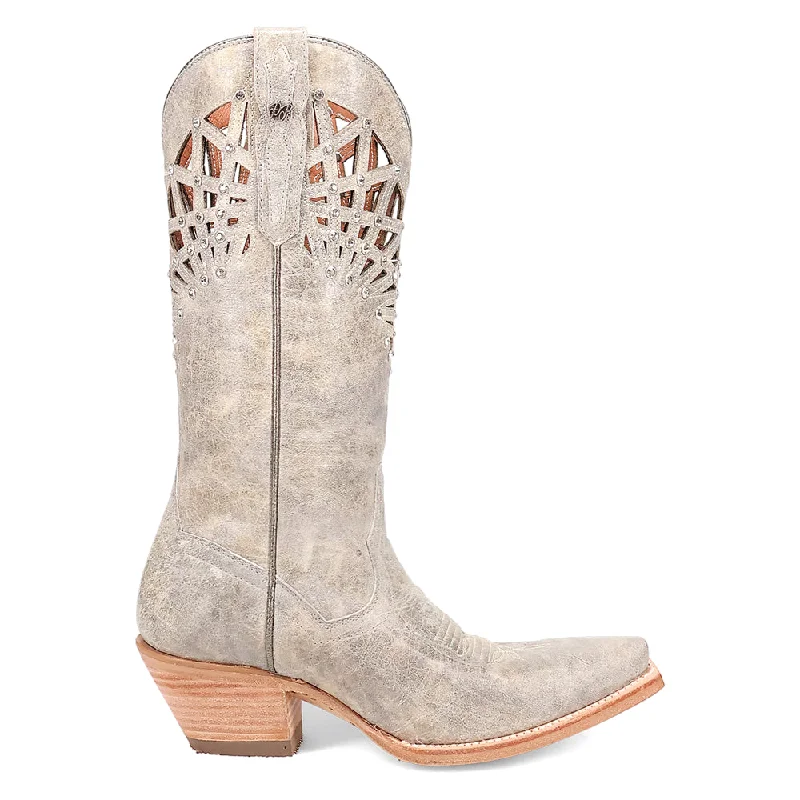 Cowboy boots for narrow heels-Miley Cut-Outs Rhinestone Snip Toe Pull On Cowboy Boots