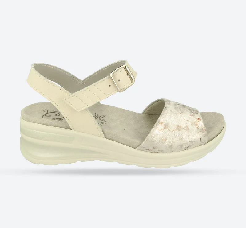 Sandals in topaz stone -Womens Wide Fit DB Nightjar Sandals