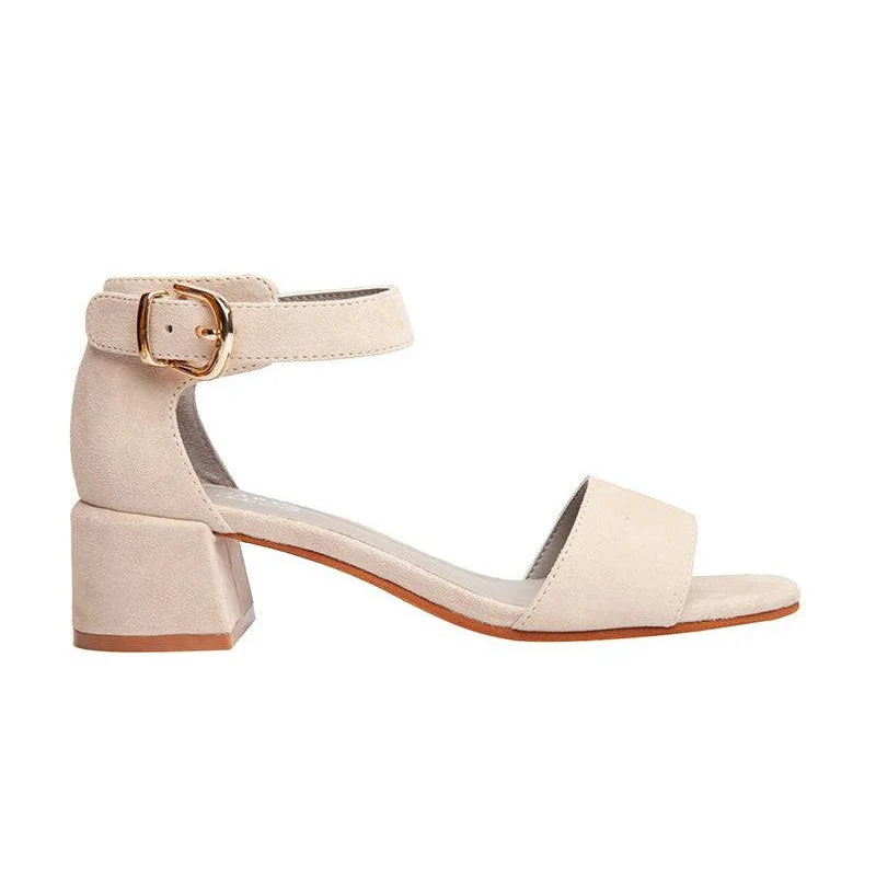 Sandals with decorative straps -Regarde Le Ciel Yeremi 03 Ladies Sahara Leather Buckle Fastening Sandals