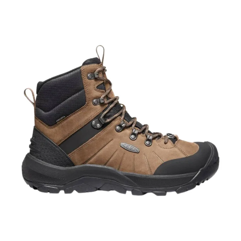 KEEN Men's Revel IV Mid Insulated Polar Boot - Dark Earth/Caramel Cafe