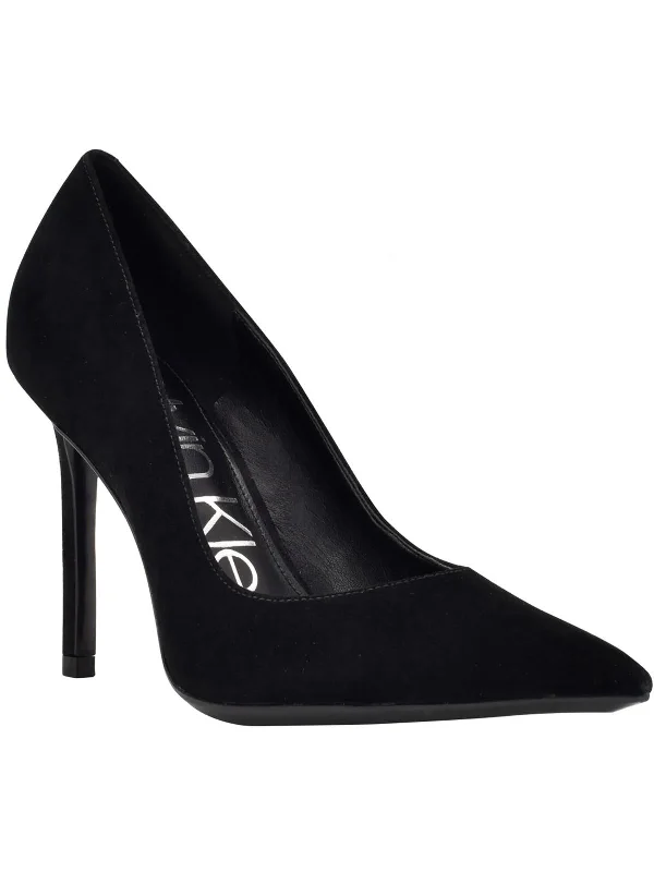 Dove Womens Padded Insole Stiletto Pumps