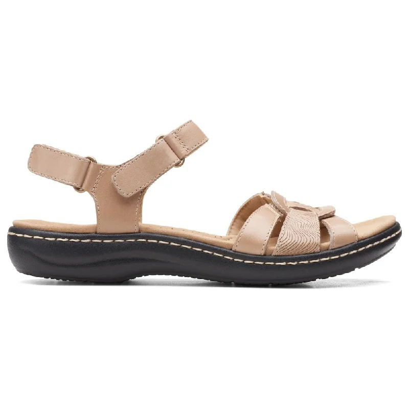 Sandals for hot wear -Clarks Laurieann Sela Sand Leather Sandals (Women's)