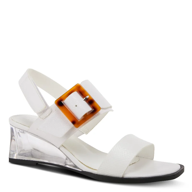 Sandals in periwinkle -AZURA ELIDY QUARTER STRAP SANDALS