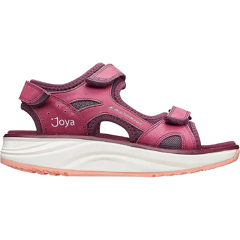 Sandals with supportive heel -Women's Joya Komodo Violet Leather