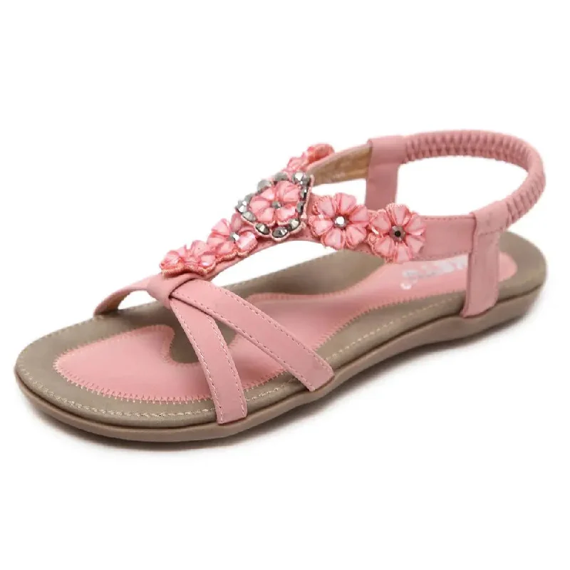 Sandals with durable wear -Bohemian Summer Sandals