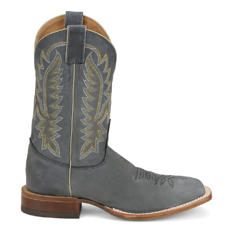 Cowboy boots with minimalist style-Rancho Square Toe Cowboy Boots