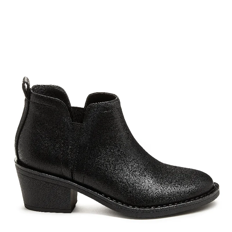 York Black Ankle Boot