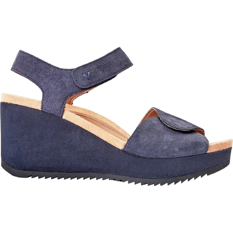 Sandals in maroon -Women's Vionic Astrid II Navy Suede