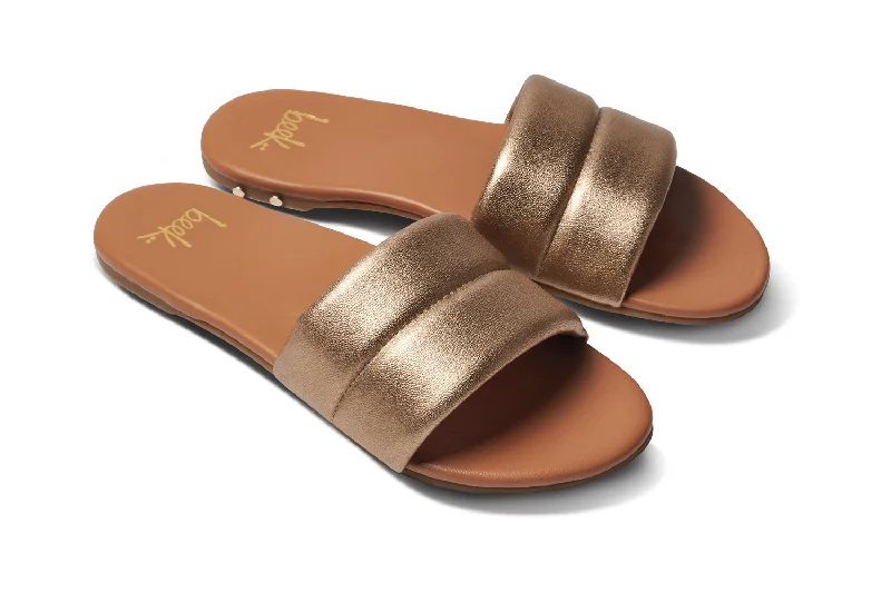 Sandals for sunny adventures -SUGARBIRD - Gold/Honey