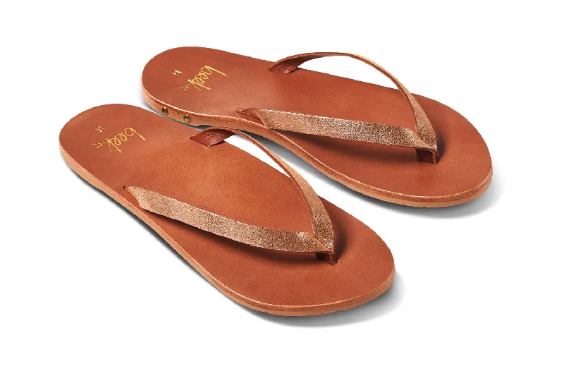 Sandals with cozy vibes -SEABIRD - Peony/Tan