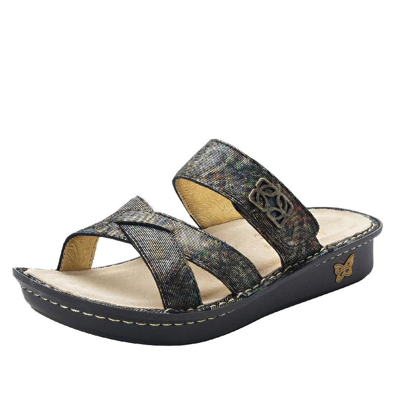 Sandals with extra padding -Victoriah Copacetic Copper Sandal