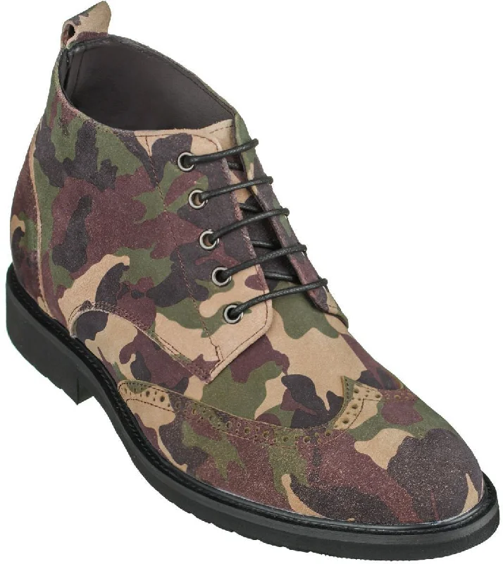 CALTO - S3651 - 3.0 Inches Taller (Camo Green) - Lightweight