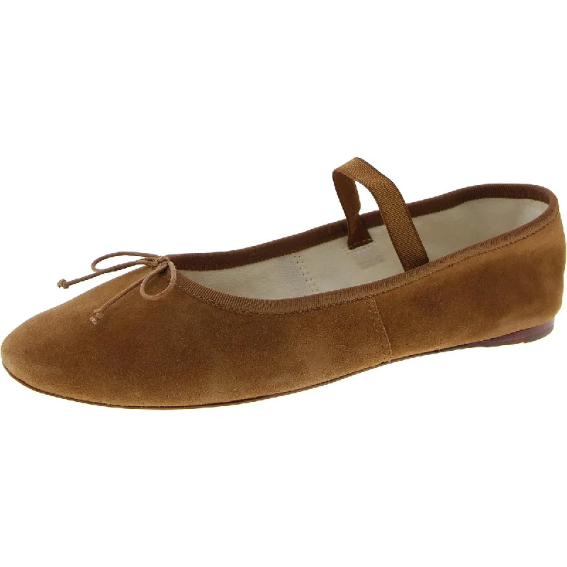 Flats with eco-friendly materials-Leonie Womens Slip On Casual Ballet Flats