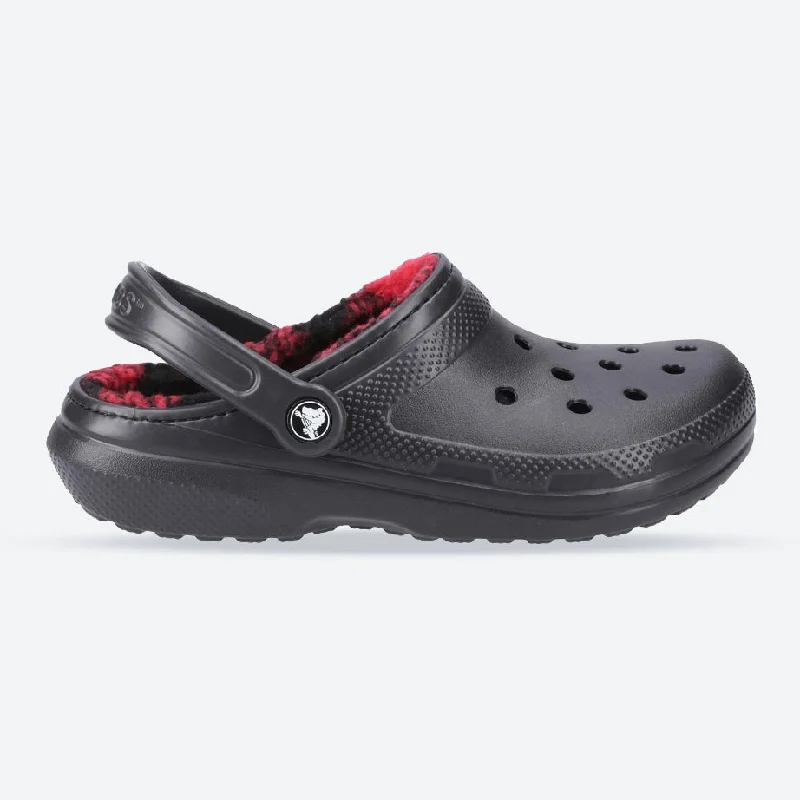 Sandals with cozy looks -Men's Crocs 210738 Classic Lined Clog Sandals