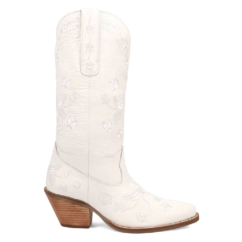 Cowboy boots with hidden zipper-Love Bug Floral Embroidered Snip Toe Cowboy Boots