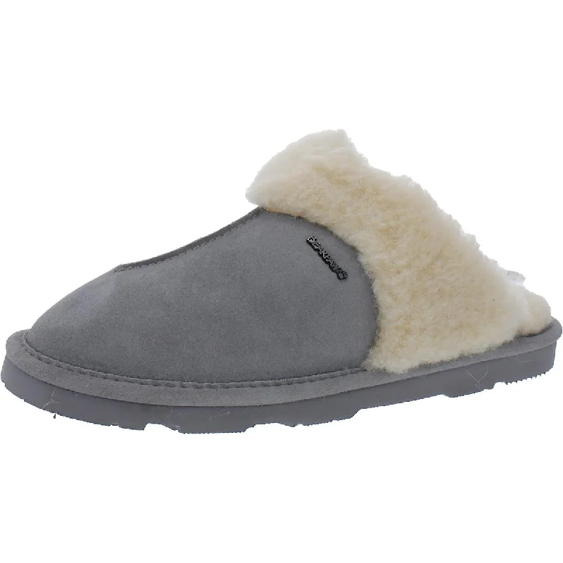 Slippers for pastel shadesLOKETTA Womens Suede Slip On Slide Slippers