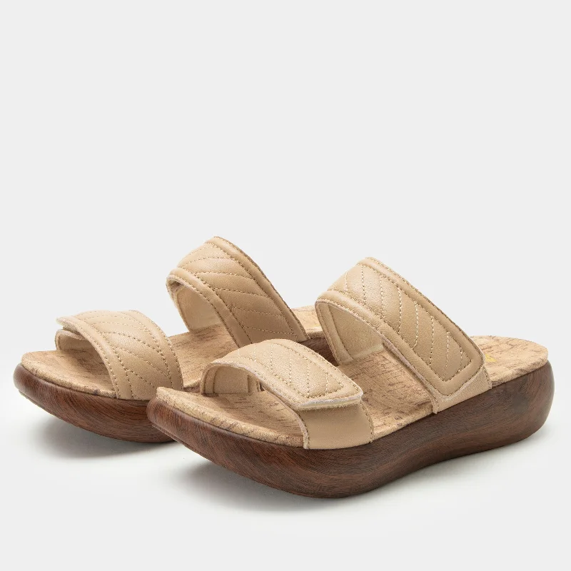 Sandals for summer fun -Brayah Latte Sandal