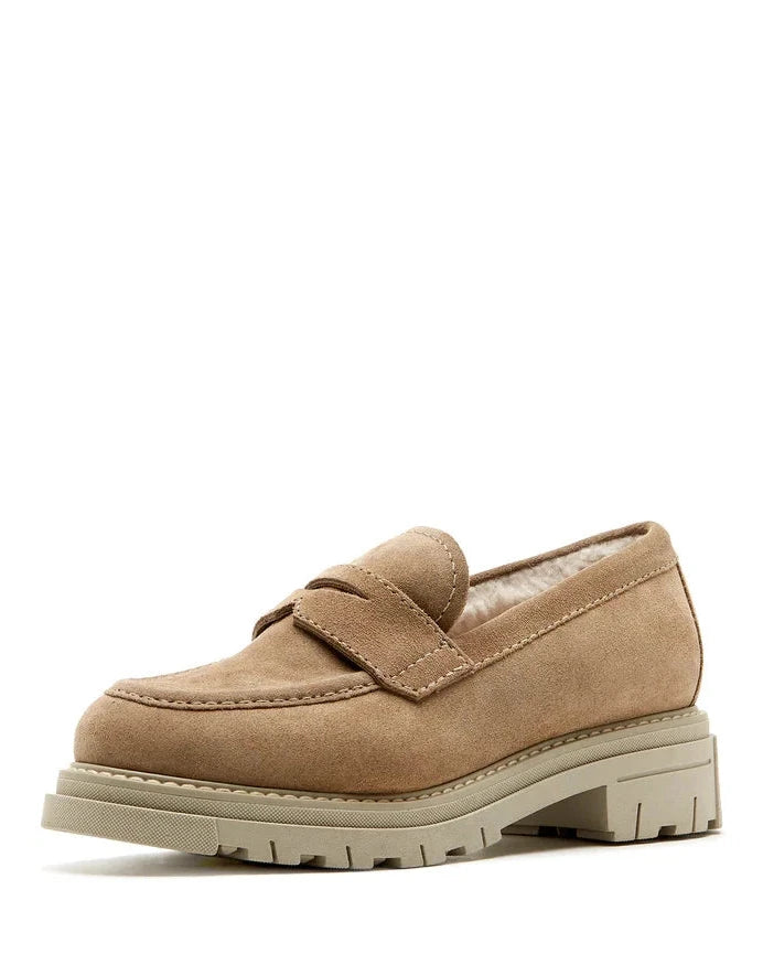 loafers clearance dealsDevin Shearling Lined Loafer | Biscotti Suede