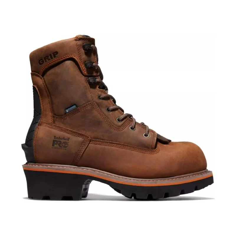 Timberland Pro Men's Evergreen Composite Toe Waterproof Work Boot - Brown