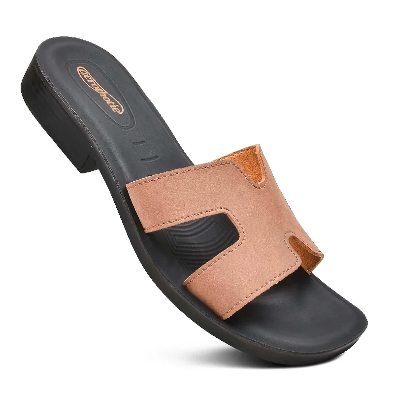 Sandals with sleek wear -Aerothotic - Flaneur Women’s Flat Sandals