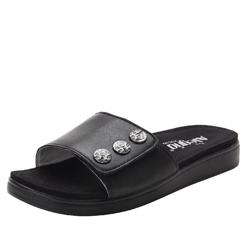 Sandals with boho style -Lilie Black Sandal