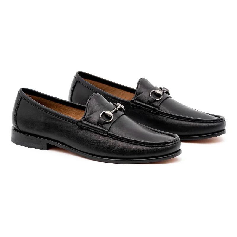 loafers size 7Addison Horse Bit Loafer (Black)