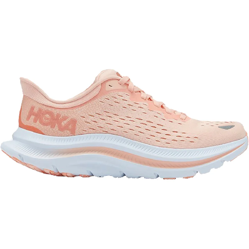 Athletic Shoes for High-Energy Workouts-Women's Hoka One One Kawana Peach Parfait/Shell Coral Mesh