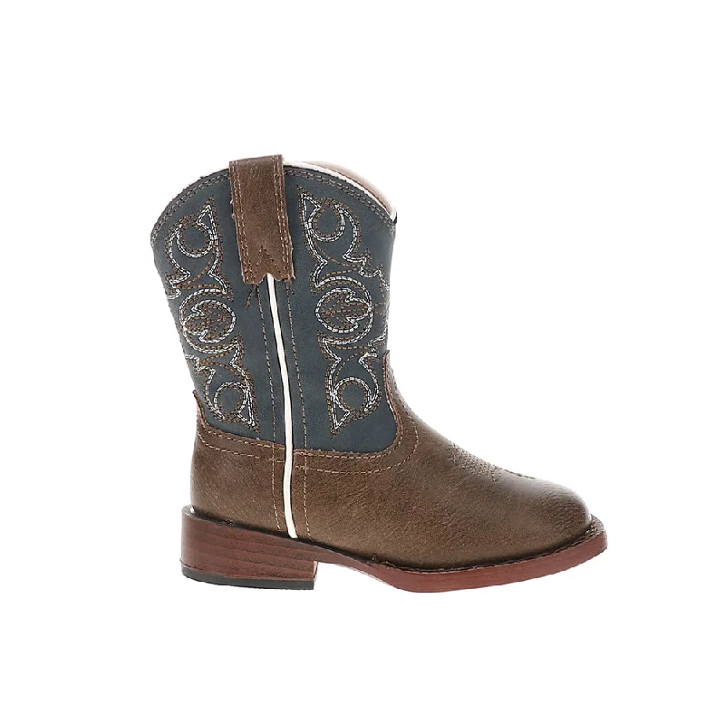 Cowboy boots for warm evenings-Ainsley Square Toe Cowboy Boots (Toddler)