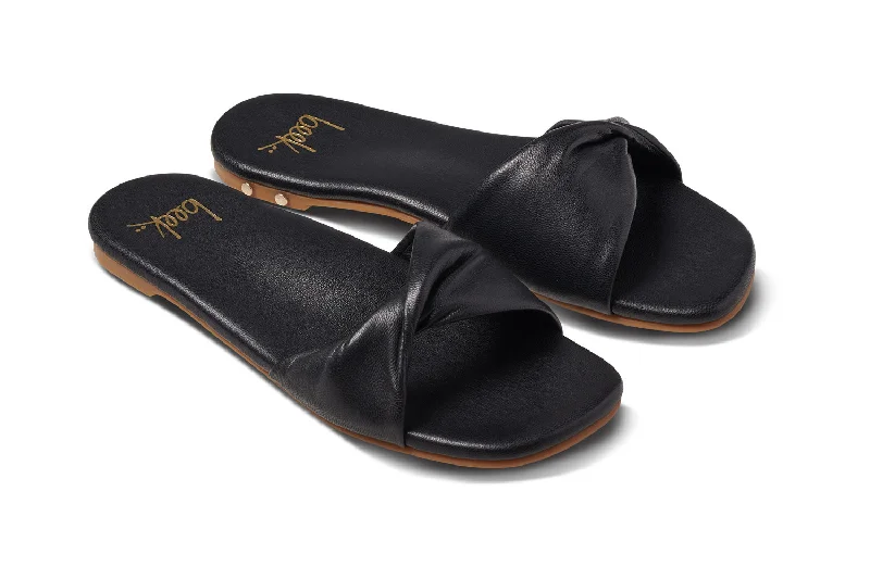 Sandals with chic heel -WHIPBIRD - Black