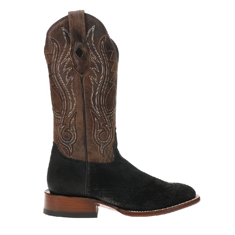 Cowboy boots with knee-high style-River Horse Round Toe Cowboy Boots