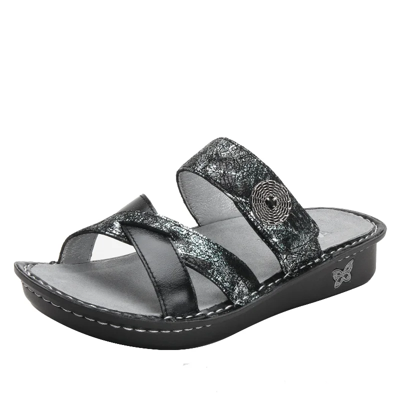 Sandals with artistic flair -Victoriah Pretty Patina Sandal