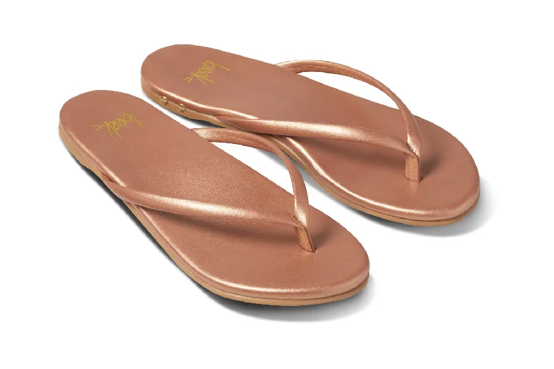 Sandals for warm looks -SUNBEAM - Rose Gold