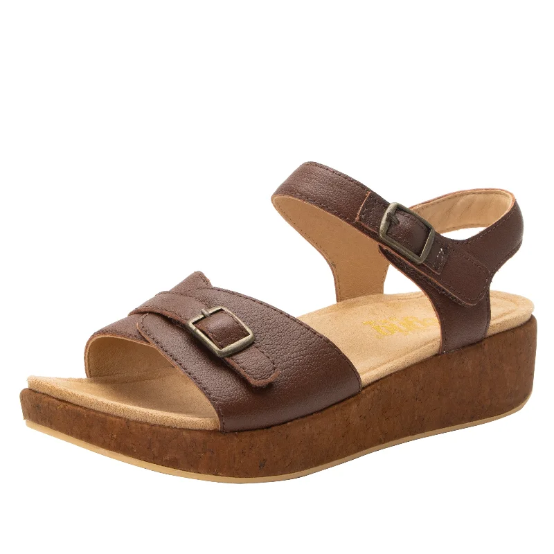 Sandals with velcro -Maryn Clay Sandal