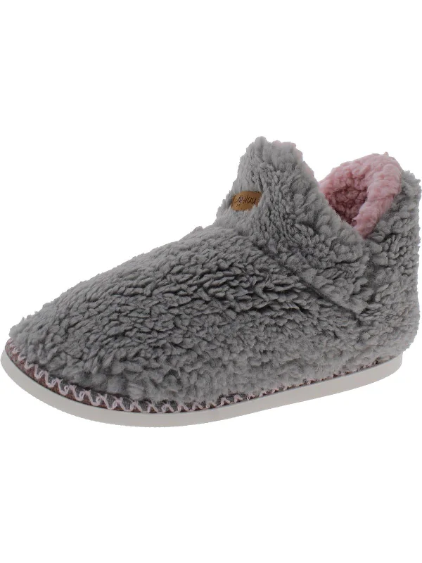 Slippers for travelBerber Slipper Womens Faux Fur Cozy Bootie Slippers