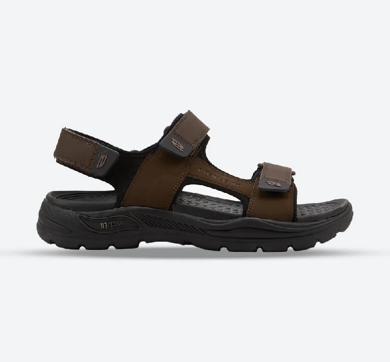 Sandals with unique wear -Men's Wide Fit Skechers 204349  Motley SD Kontra Sandals