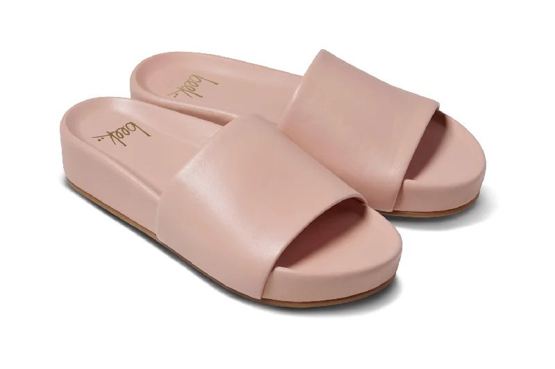 Sandals with flexible heel -PELICAN - Blush