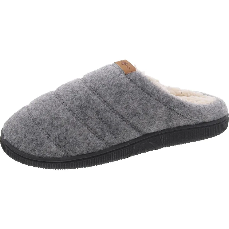 Slippers for small businessWomens Faux Fur Padded Insole Slide Slippers