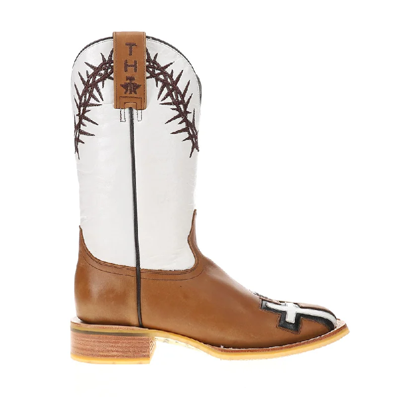 Cowboy boots for western dances-Between Two Thieves Graphic Pull On Cowboy Boots