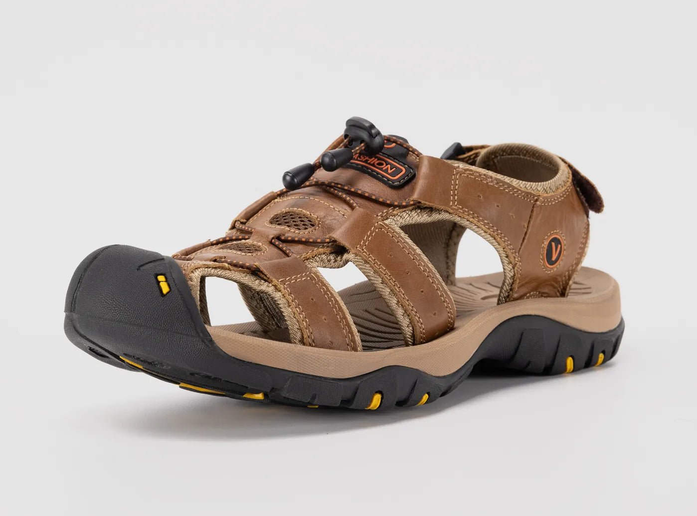 Sandals for warm looks -FitVille Men's TrekToe Sandals