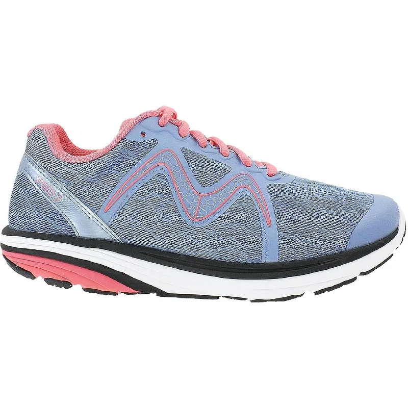 Athletic Shoes for Strength Training-Women's MBT Speed 2 Grey/Peach Mesh