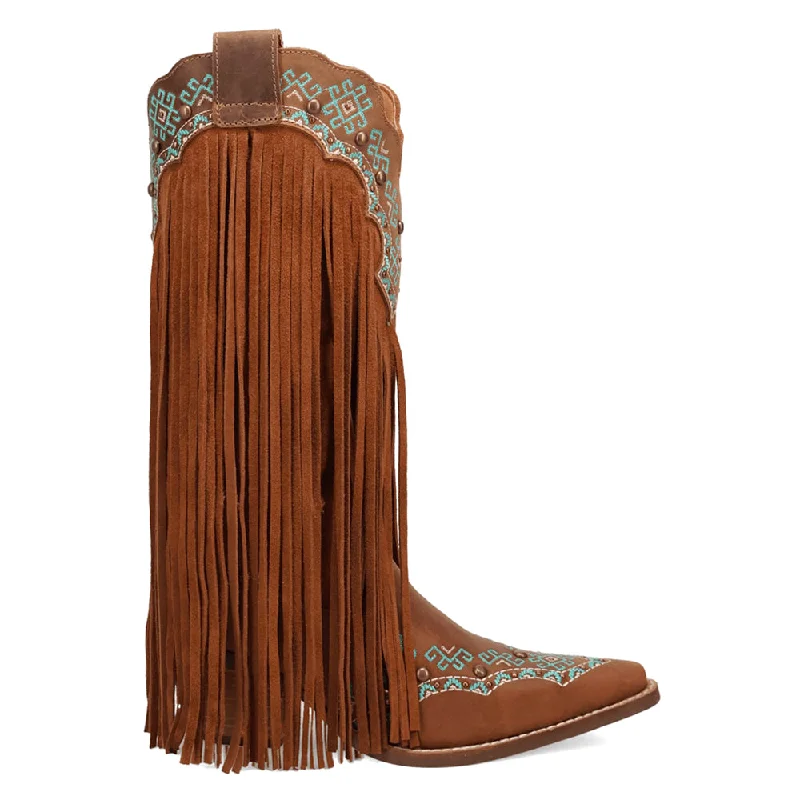 Cowboy boots with snakeskin-Tequila Fringe Southwest Sunrise Snip Toe Cowboy Boots