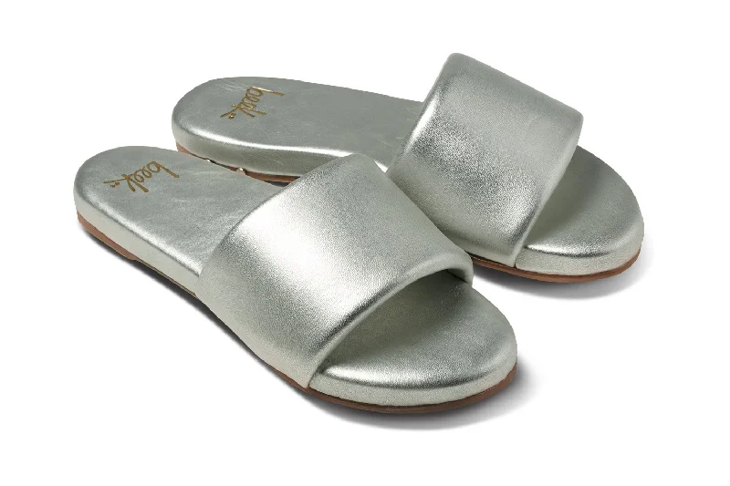 Sandals with unique vibes -BAZA - Silver