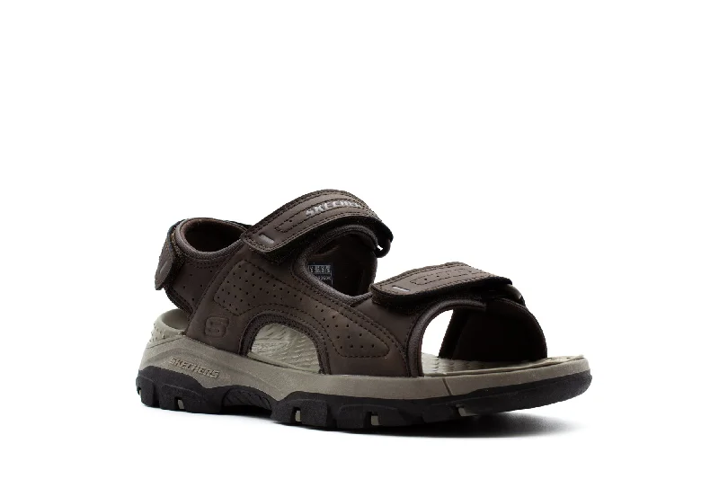 Sandals for summer outings -Skechers Men's Tresmen Garo Sandal